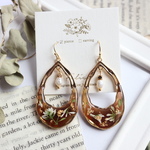 No.大人ボタニカルピアス、イヤリング🌼*･