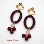 リングと木の実 ピアス／イヤリング