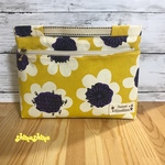 【再販】バッグインバッグ☆花イエロー