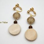 ホワイトウッド ピアス／イヤリング