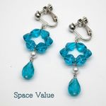 ブルーターコイズ ピアス／イヤリング