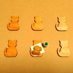 【送料無料☆】ミニチュアプレート♥メープル ねこ