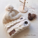 【Order様専用】✽DREAM SHEEP✽Knit Beanie【Ivory】WOOL もちもちあったか♪ニット帽