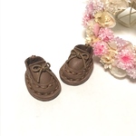 ＊送料無料＊mini☆mini ミニチュアリボンローファー⑮(ブラウン)