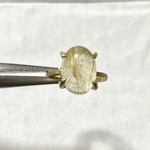 1点物ルチルクォーツのアンティーク調リング⑥