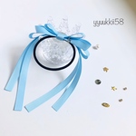 足長りぼん/10.サックス/チャーム付き+50円/ポニーフック＋100円