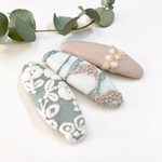 ミナペルホネンஐ 刺繍のパッチンピン 3点セット ⑅◡̈*キッズ&ベビー✦ฺプレゼントにも