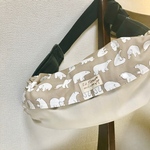 大人可愛い♡のんびりくまさん♡リバーシブルエルゴ収納カバー♡11