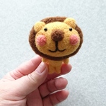 ライオンちゃんブローチ
