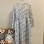【r様からのオーダーのお品】リバティ≪メイモリス≫ウエスト切替ワンピース（長袖）