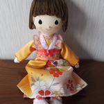 晴れ着姿のいっちゃん