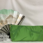 帯バッグ　２Wayバッグ　ショルダー／クラッチ　竹の舞