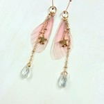 蝶の羽と星のピアス/イヤリング
