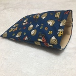 ハリネズミ用寝袋♡紺きのこ