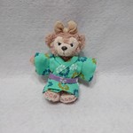 ダッフィー(ストラップ)浴衣 着物  グリーン 和柄