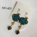 【送料無料】no.451 水引 ♡ イヤリング or ピアス