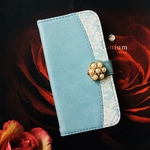 iPhone11 PRO 11 11PROMAX ケース手帳型 レザー 刺繍花 ポケット付き