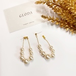 《silver 925》ロングパールピアス パールピアス 大ぶりピアス ロングピアス アレルギー対応 結婚式 ウェディング 入学式  お呼ばれ フォーマル パーティー 上品