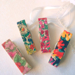 処分SALE♡リバティ 花柄ウッドピンチセット