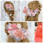 ヘッドドレス★ウエディング★ナチュラル★ガーデン★結婚式★花嫁★卒業式★ヘアアクセサリー★ヘッドパーツ★マタニティフォト★成人式