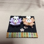 ちりめん細工・うさぎ雛(2)