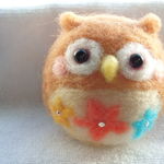 ＜ｂさまの＞まんまるフクロウさんとピーコたん