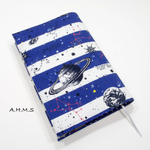 【四六判ソフトカバー用】星座と宇宙惑星のブックカバー