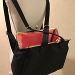 8号帆布2wayがま口リュック（完成品）
