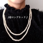 【卒業式.卒園式.入学式】2連/ロング/ネックレス