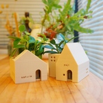 LEAF HAUS LIVING 2&3 #名入れ#観葉植物用鉢#2個セット♯結婚祝い等ギフト
