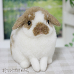 ☆　羊毛フェルト　うさぎ　ブロークン　☆