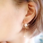 パール flowerピアス/イヤリング