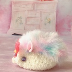 【お正月🎍特価】ふわふわ♡パステルハリーちゃん🦔🎀