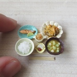 筑前煮と焼き鮭の定食＊＊