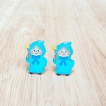 No.383　童話ピアス　　魔法使いのおばあさん☆