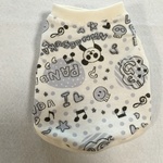 パンダの模様のタンクトップ（胴まわり30cm）