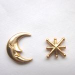 shine＆moonピアス・ノンホールピアス