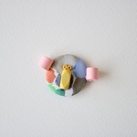 ぞう/ブローチ