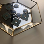 ヴィンテージ グリーンピアス／イヤリング