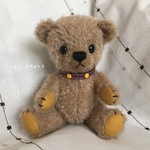 01/テディベア「永遠の友」brown×yellow