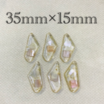 importアクリルチャーム　ピンク　6個入