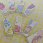 【大人気♡】5個セット♡パステルフラワーのお箸置き♡