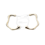 ERG-1201-G【2個入り】バンピーラインピアス  ,Bumpy Line Post Earring