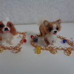 　miyonko5656様ご注文品(写真から）バッグチャーム２点 チワワ、ミックス犬