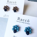 dot＋onyx petit pierce(2タイプ)ステンレスピアス