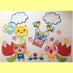 壁面飾り　入園式　卒園式