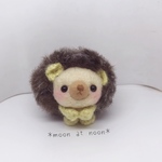 はりねずみのあみぐるみ