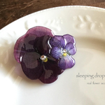viola×viola ＜ヘアクリップ＞