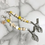 シューズクリップ # mustard yellow  
