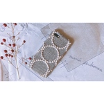 スマホケース tambourine (gray+ beige)